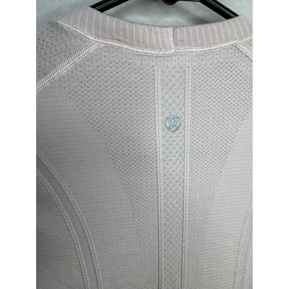 Lululemon Swiftly Tech Long Sleeve 2.0 Lavender Pink‎ Crew Neck Running Shirt - Picture 5 of 11